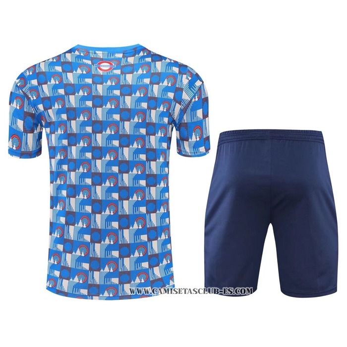 Chandal del Arsenal 22-23 Manga Corta Azul - Pantalon Corto